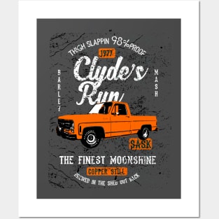 CLYDE'S RUN Posters and Art